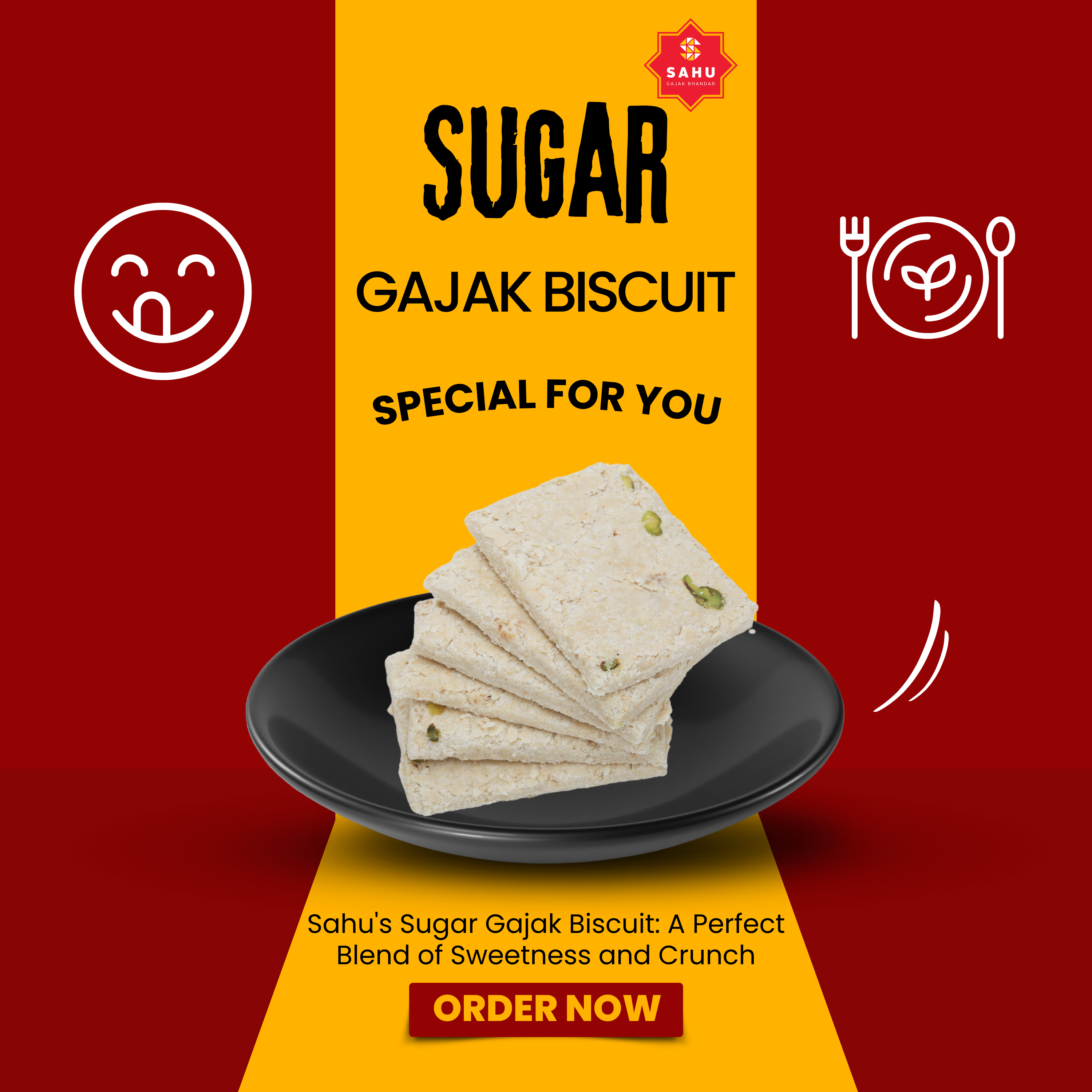 Sugar Gajak — Sahu Gajak Bhandar
