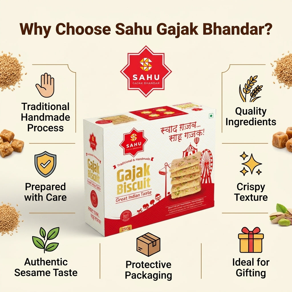 गज़क बिस्किट 250 ग्राम