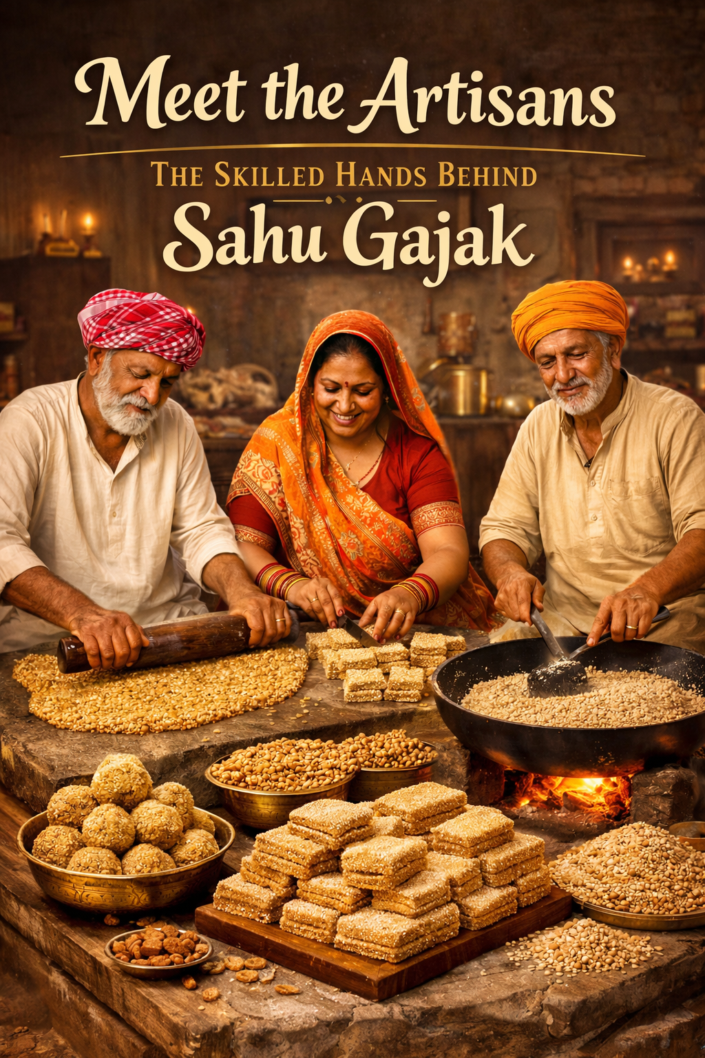 Meet the Artisans: The Skilled Hands Behind Sahu Gajak