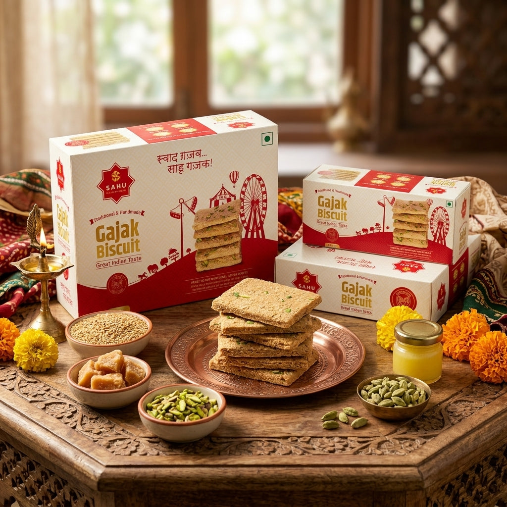 Gajak Biscuit by Sahu Gajak Bhandar: Crunchy sesame & jaggery