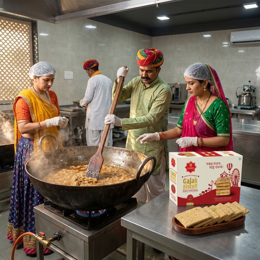खस्ता गजक बिस्कुट 400 ग्राम