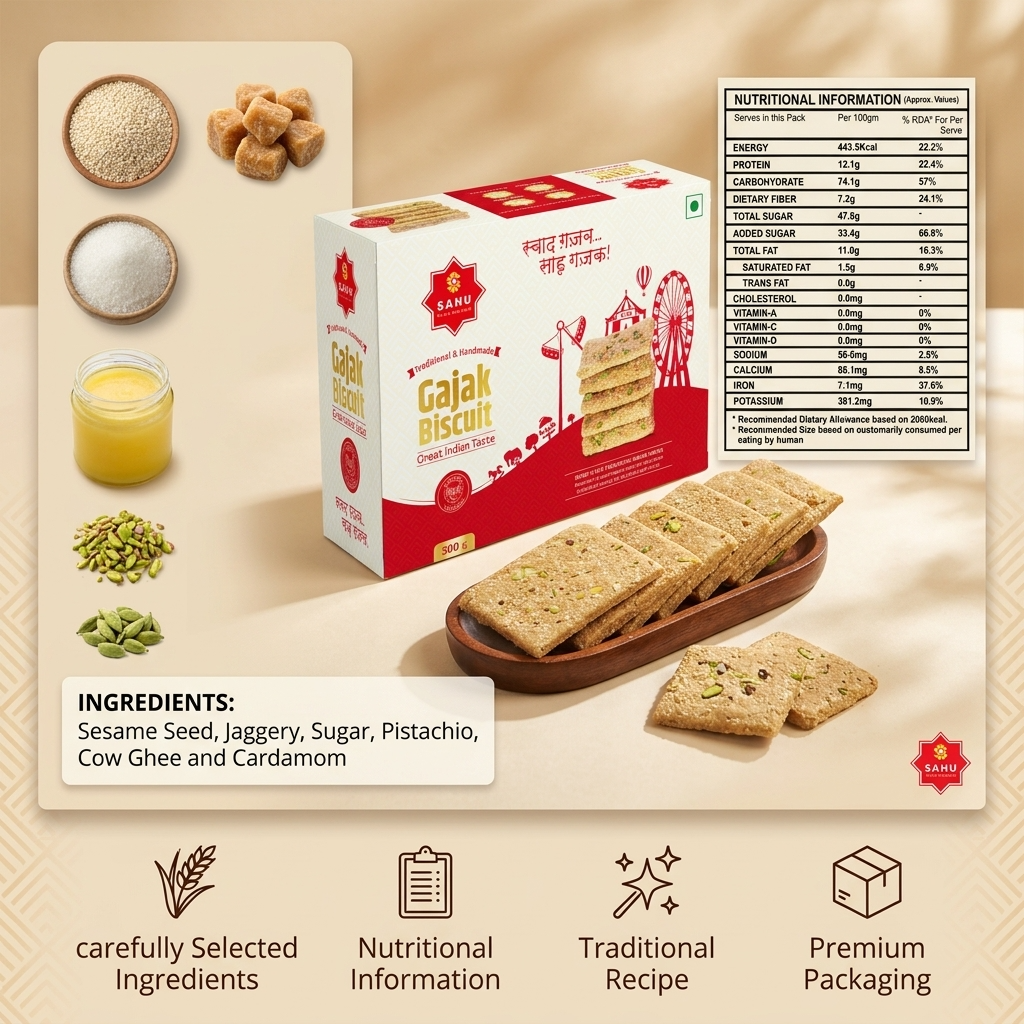 Gajak Biscuit 500g