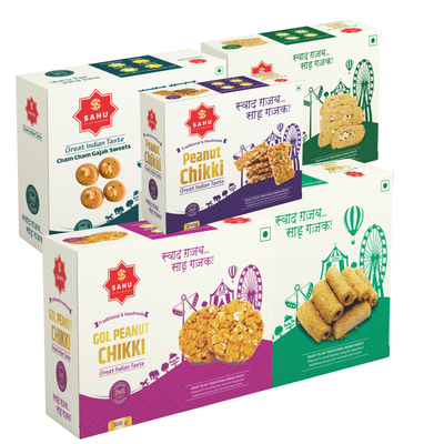 Premium Gajak Sampler - Sahu Gajak Bhandar  Default Title 