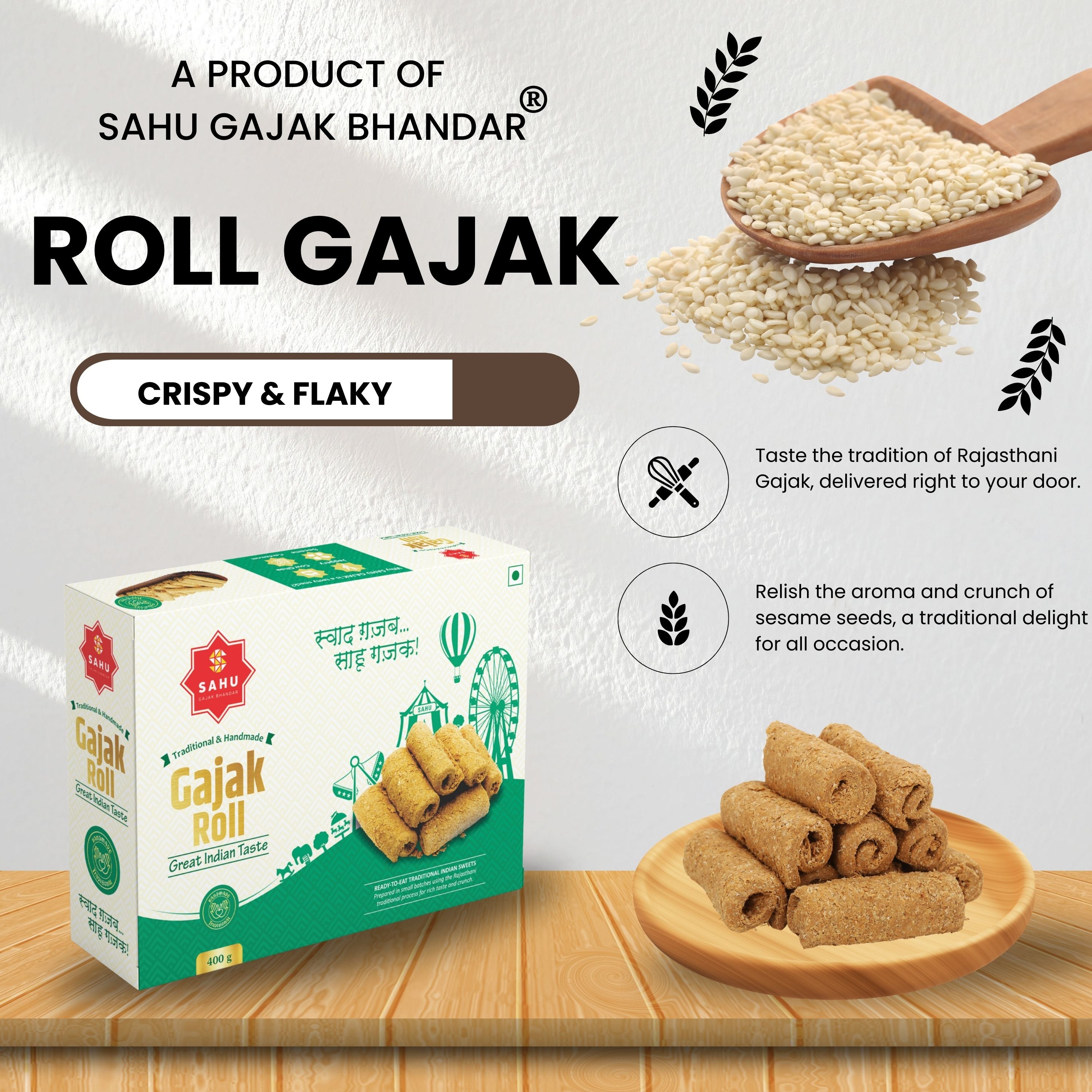 Gajak Roll 400 Gram