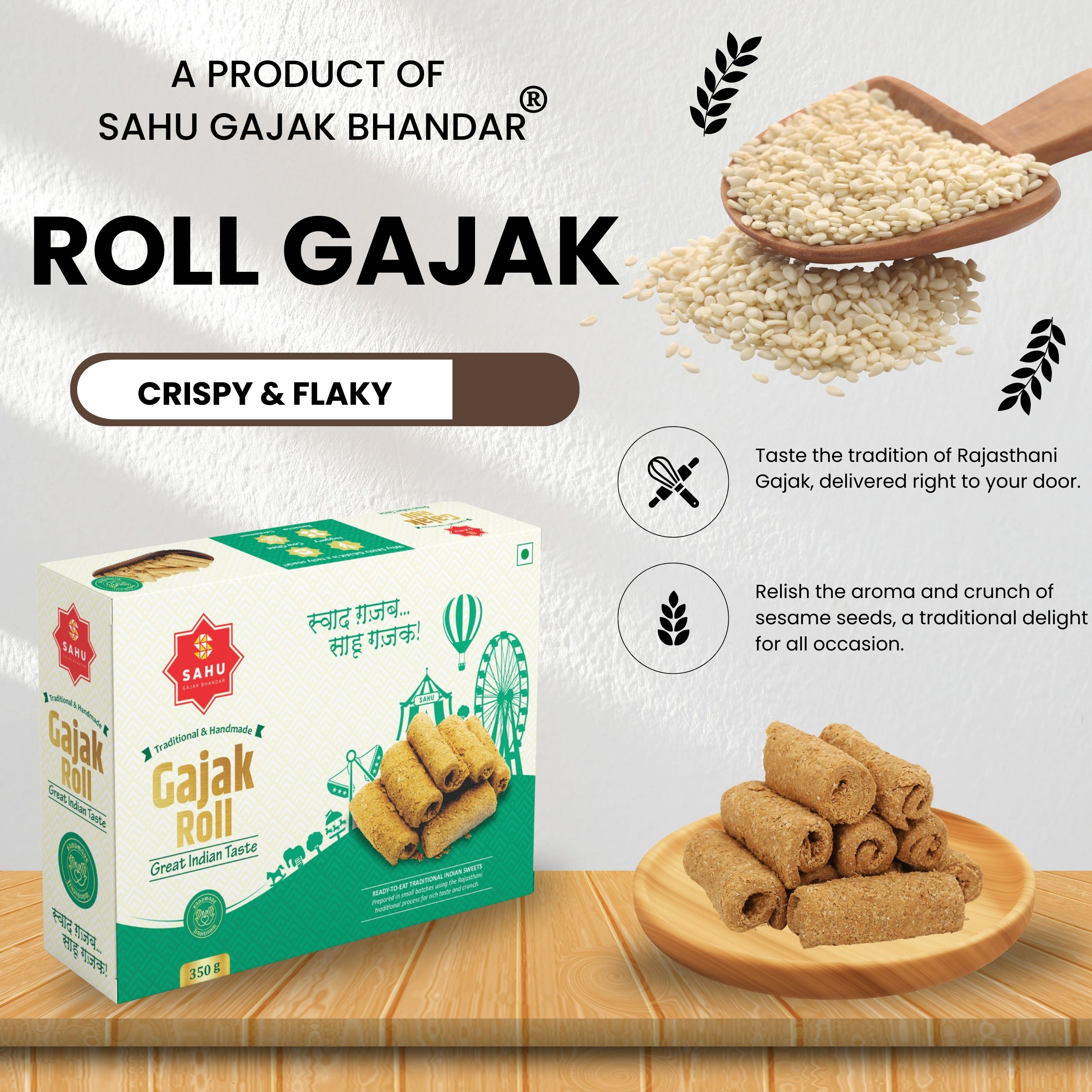 Gajak Roll 350 Gram