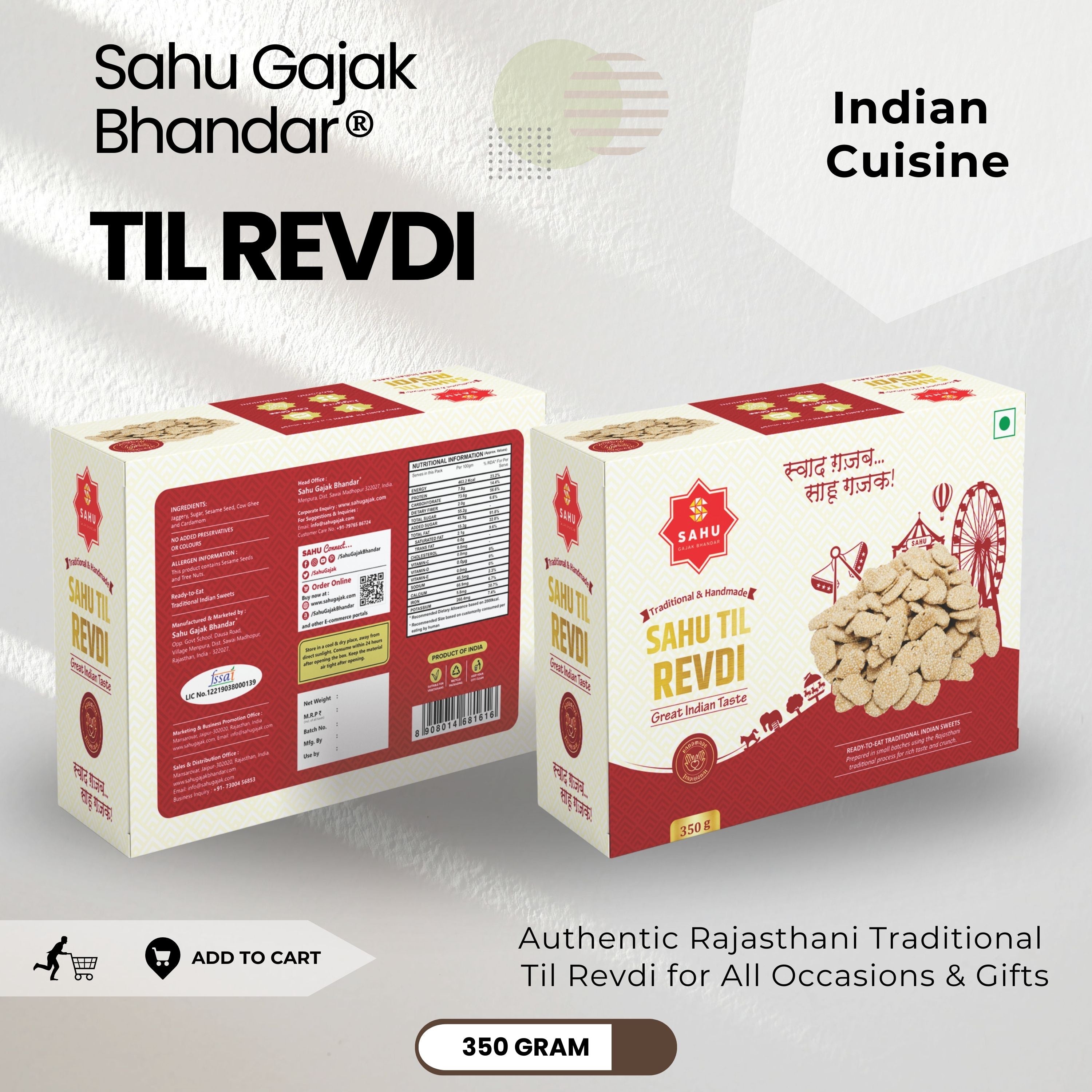 Til Revdi 350 Gram