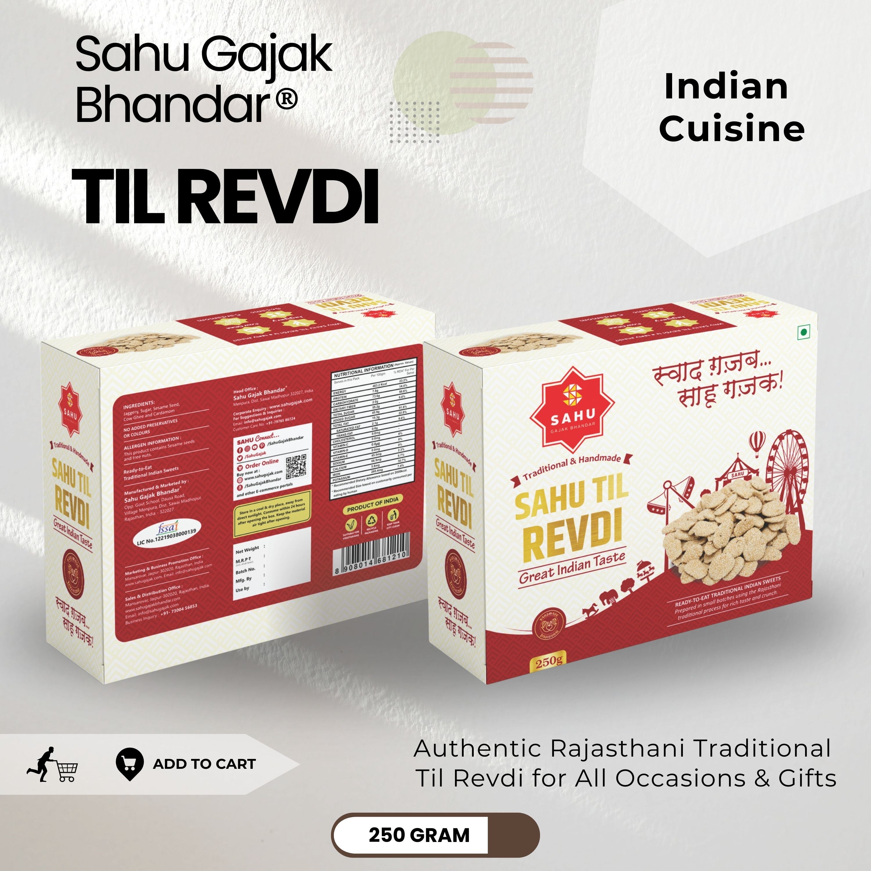 Til Revdi 250 Gram