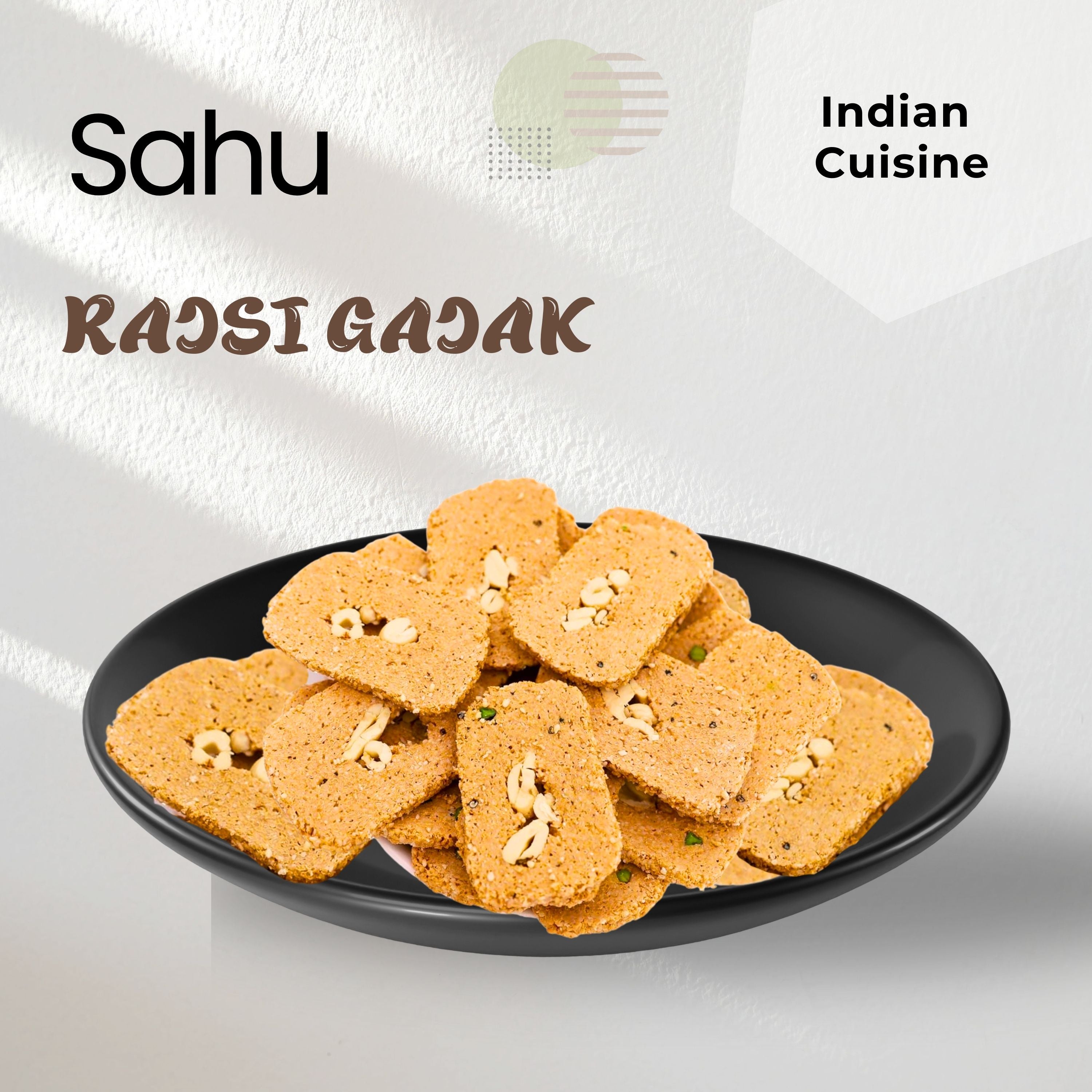 Dry Fruit Gajak 250 Gram - Sahu Gajak Bhandar  Default Title 